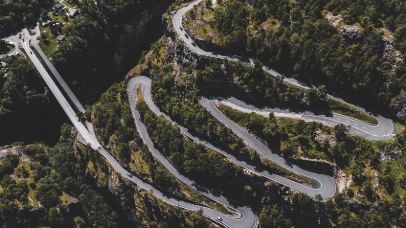 Mountain roads